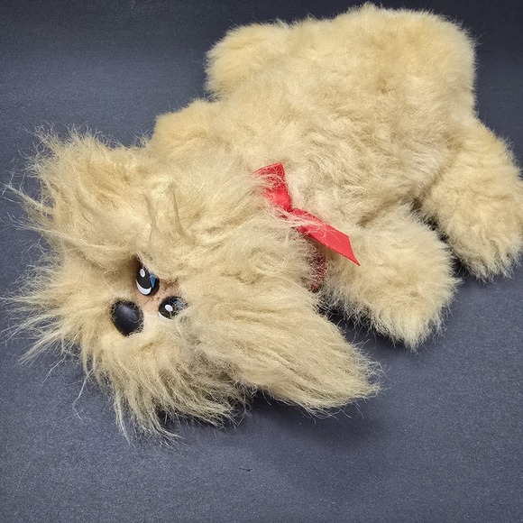 Tonka Pound Puppies Puppy Plush Dog Furries‎ Tan 1986 Vintage - Picture 1 of 7